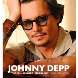 Hardcover Johnny Depp coffee table book